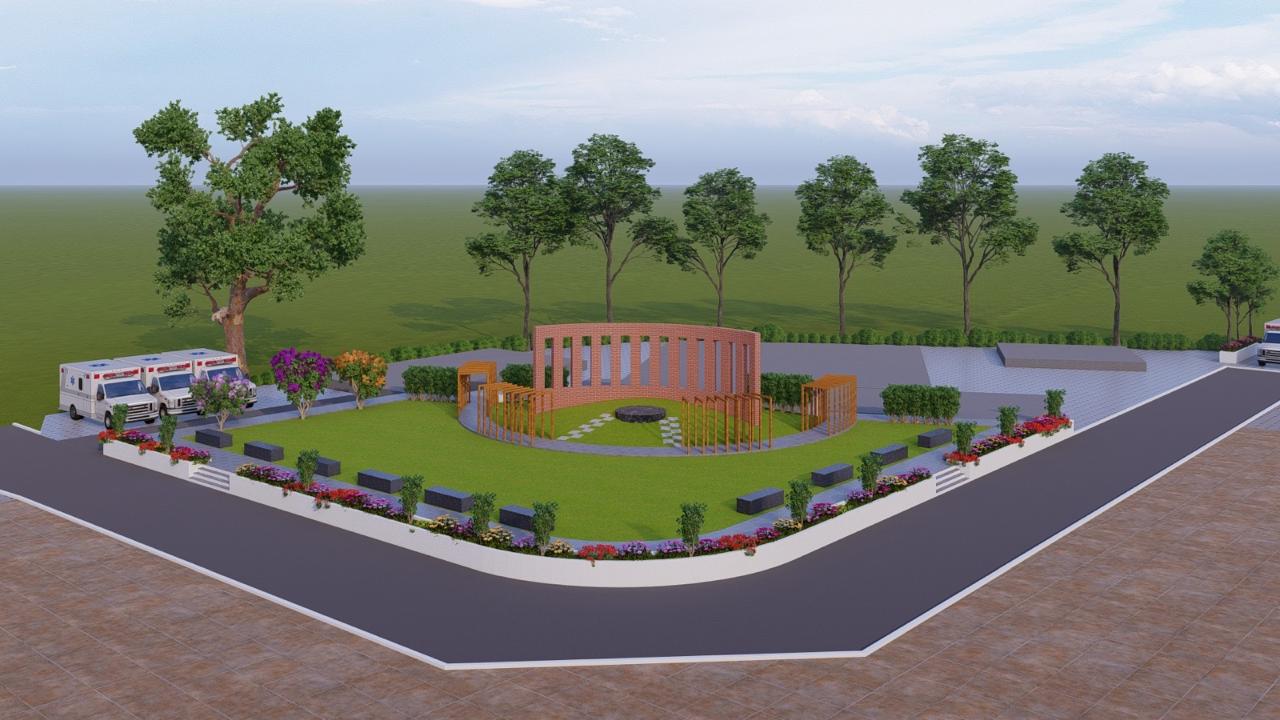Jijamata Hospital Landscaping